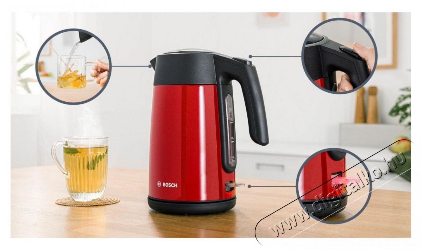 Bosch TWK7L464 Konyhai term&eacute;kek - V&iacute;zforral&oacute; / teafőző - 512933