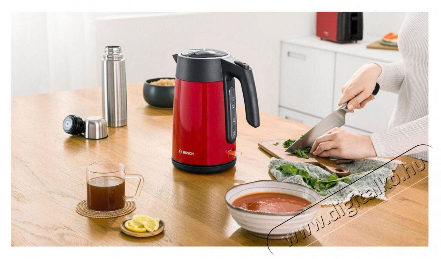 Bosch TWK7L464 Konyhai term&eacute;kek - V&iacute;zforral&oacute; / teafőző - 512933