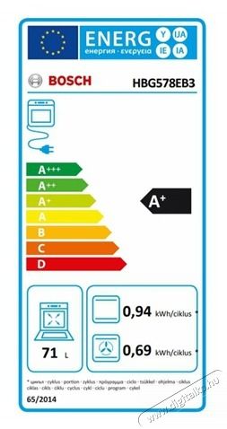 Bosch HBG578EB3 fekete, be&eacute;p&iacute;thető, s&uuml;tőt&eacute;r: 71L, grill, l&eacute;gkever&eacute;s, s&uuml;tő Konyhai term&eacute;kek - S&uuml;tő-főzőlap, tűzhely (be&eacute;p&iacute;thető) - S&uuml;tő (be&eacute;p&iacute;thető) - 514334