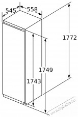 Bosch KIF81PFE0 Serie 8 Konyhai termékek - Hűtő, fagyasztó (beépíthető) - Fagyasztó nélküli hűtő - 509385
