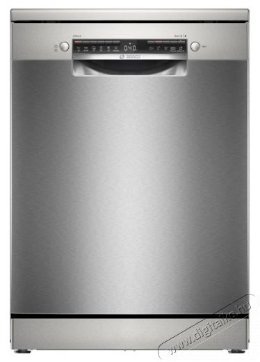 Bosch SMS4HVI02E inox, programok száma: 6, szabadonálló, 14 terítékes mosogatógép (Használt - B) Konyhai termékek - Mosogatógép - Normál (60cm) szabadonálló mosogatógép - 514051