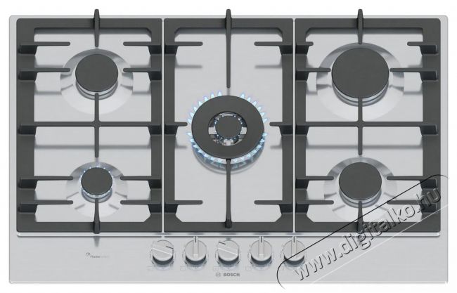 Bosch PCQ7A5I90 Konyhai termékek - Sütő-főzőlap, tűzhely (beépíthető) - Gázfőzőlap (beépíthető) - 515246