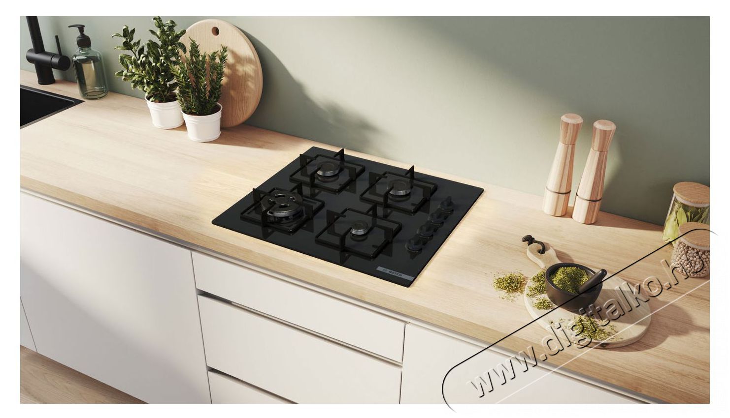 Bosch POH6B6K30 G&aacute;zfőzőlap Konyhai term&eacute;kek - S&uuml;tő-főzőlap, tűzhely (be&eacute;p&iacute;thető) - G&aacute;zfőzőlap (be&eacute;p&iacute;thető) - 515243