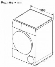 Bosch WQB246DNBY Serie 8 Háztartás / Otthon / Kültér - Mosógép / szárítógép - Szárítógép - 518106