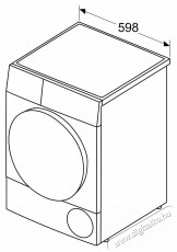 Bosch WQG24591BY Serie 6 Háztartás / Otthon / Kültér - Mosógép / szárítógép - Szárítógép - 518103