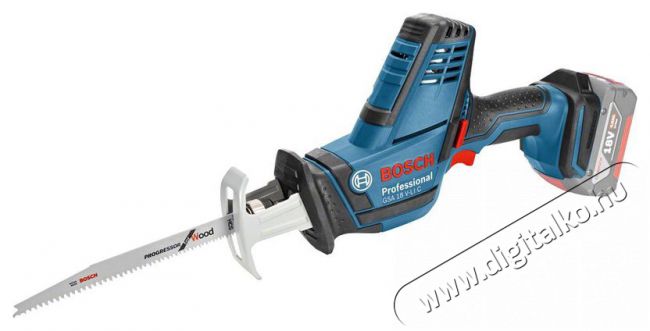 Bosch GSA 18 V-LI C Professional akkumulátor nélkül Háztartás / Otthon / Kültér - Kültér / kerti termék / grill - Láncfűrész - 518555