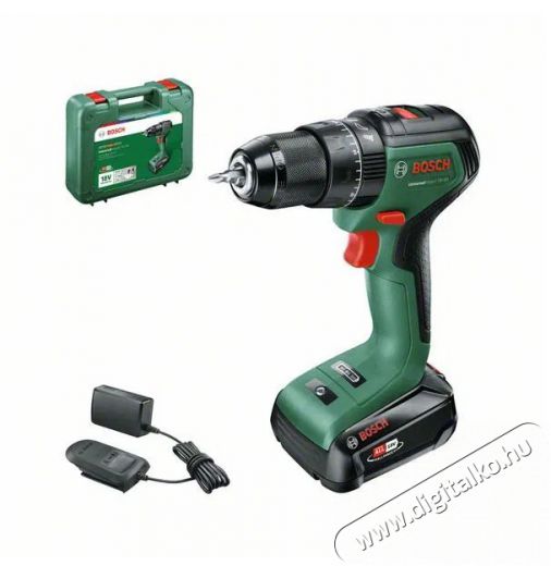 Bosch UniversalImpact 18V-55 (1x 2,0 Ah) + AL18V-20 Háztartás / Otthon / Kültér - Szerszám - Akkumulátoros csavarhúzó - 518594