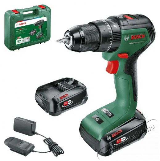 Bosch UniversalImpact 18V-55 (2x 2,0Ah) + AL18V-20 0.603.9D7.102 Háztartás / Otthon / Kültér - Szerszám - Akkumulátoros csavarhúzó - 518595