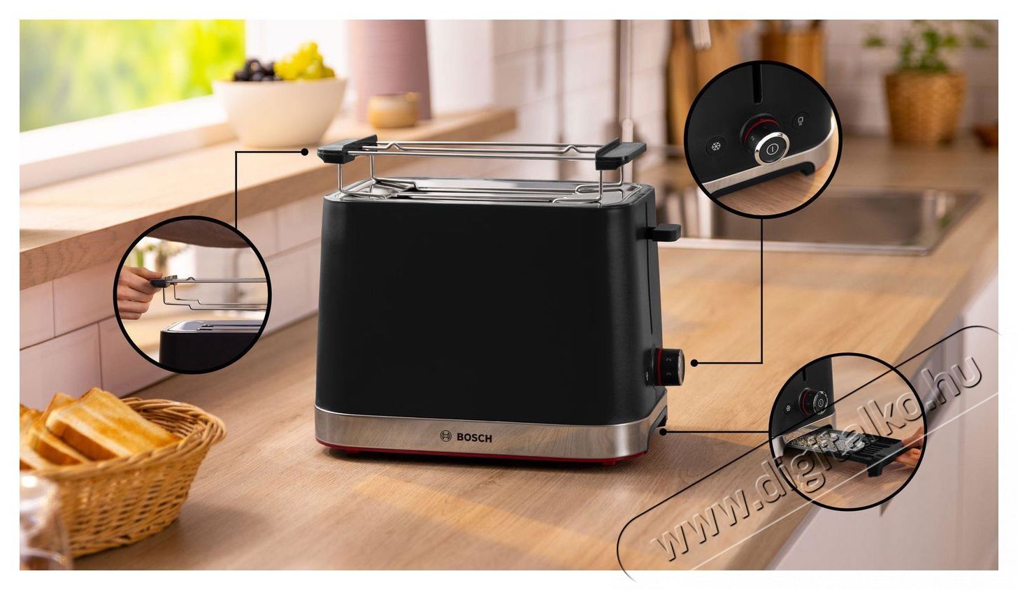 Bosch TAT4M223 MyMoments Konyhai kisg&eacute;p (s&uuml;t&eacute;s / főz&eacute;s / hűt&eacute;s / &eacute;telk&eacute;sz&iacute;t&eacute;s) Konyhai term&eacute;kek - Konyhai kisg&eacute;p (s&uuml;t&eacute;s / főz&eacute;s / hűt&eacute;s / &eacute;telk&eacute;sz&iacute;t&eacute;s) - Keny&eacute;rpir&iacute;t&oacute; - 523141