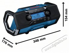 Bosch GPB 18V-2 SC rádió Audio-Video / Hifi / Multimédia - Hordozható CD / DVD / Multimédia készülék - Hordozható CD / Multimédia rádiómagnó / Boombox - 523112