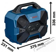 Bosch GPB 18V-6 C akkumulátor nélkül Audio-Video / Hifi / Multimédia - Hordozható CD / DVD / Multimédia készülék - Hordozható CD / Multimédia rádiómagnó / Boombox - 524424