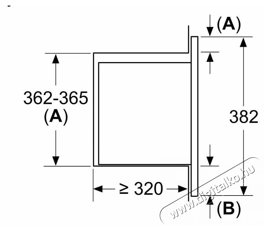 Bosch BFL623MS3 Serie 2 Mikrohull&aacute;m&uacute; s&uuml;tő Konyhai term&eacute;kek - Mikrohull&aacute;m&uacute; s&uuml;tő - Mikrohull&aacute;m&uacute; s&uuml;tő (be&eacute;p&iacute;thető) - 527051
