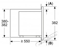 Bosch BFL623MS3 Serie 2 Mikrohull&aacute;m&uacute; s&uuml;tő Konyhai term&eacute;kek - Mikrohull&aacute;m&uacute; s&uuml;tő - Mikrohull&aacute;m&uacute; s&uuml;tő (be&eacute;p&iacute;thető) - 527051