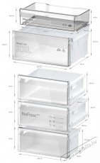 Bosch KGN392LAG alulfagyasztós hűtőszekrény Konyhai termékek - Hűtő, fagyasztó (szabadonálló) - Alulfagyasztós kombinált hűtő - 531264