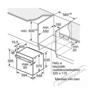 Bosch HBA571BB4 s&uuml;tő Konyhai term&eacute;kek - S&uuml;tő-főzőlap, tűzhely (be&eacute;p&iacute;thető) - S&uuml;tő (be&eacute;p&iacute;thető) - 532862