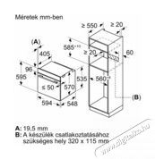 Bosch HBA571BB4 s&uuml;tő Konyhai term&eacute;kek - S&uuml;tő-főzőlap, tűzhely (be&eacute;p&iacute;thető) - S&uuml;tő (be&eacute;p&iacute;thető) - 532862