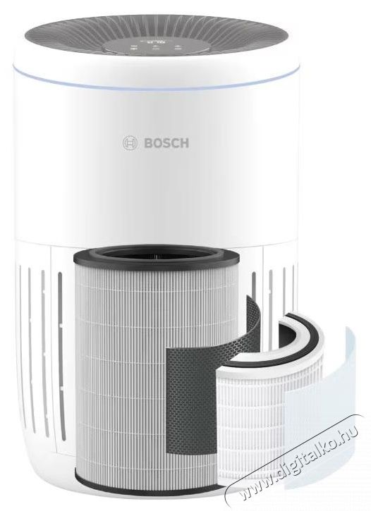 Bosch Air 2000 l&eacute;gtiszt&iacute;t&oacute;, CADR 180m3/h, Előszűrő, HEPA H13 szűrő, Akt&iacute;v sz&eacute;nszűrő, Por&eacute;rz&eacute;kelő, Időz&iacute;tő, Feh&eacute;r Sz&eacute;ps&eacute;g&aacute;pol&aacute;s / Eg&eacute;szs&eacute;g - L&eacute;gtiszt&iacute;t&oacute; / p&aacute;r&aacute;s&iacute;t&oacute; / p&aacute;r&aacute;tlan&iacute;t&oacute; - L&eacute;gtiszt&iacute;t&oacute; - 533087