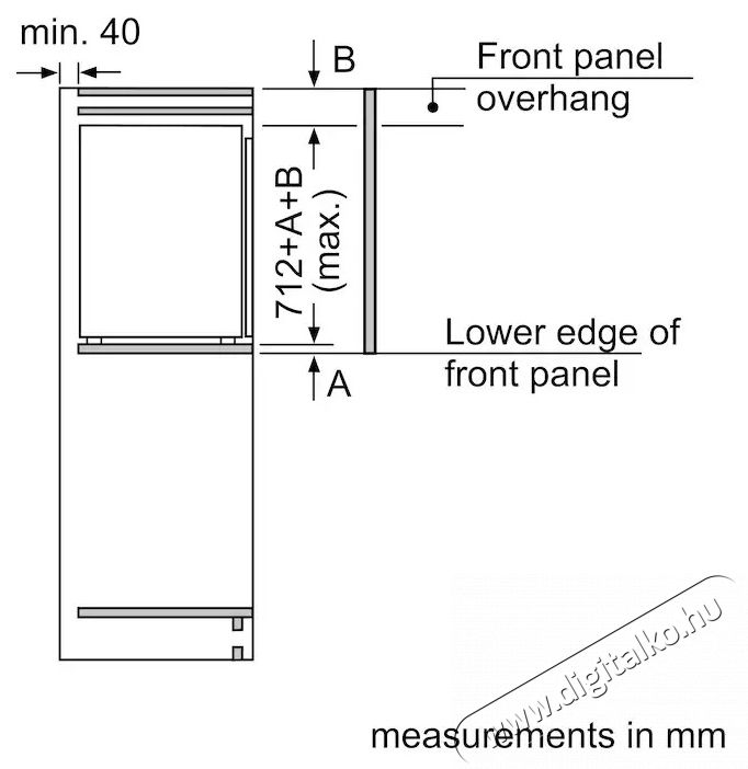 Bosch GIV11AFE0 Be&eacute;p&iacute;thető fagyaszt&oacute;, 72 l, LowFrost, 3 fi&oacute;k Konyhai term&eacute;kek - Hűtő, fagyaszt&oacute; (be&eacute;p&iacute;thető) - Fagyaszt&oacute;szekr&eacute;ny - 533062