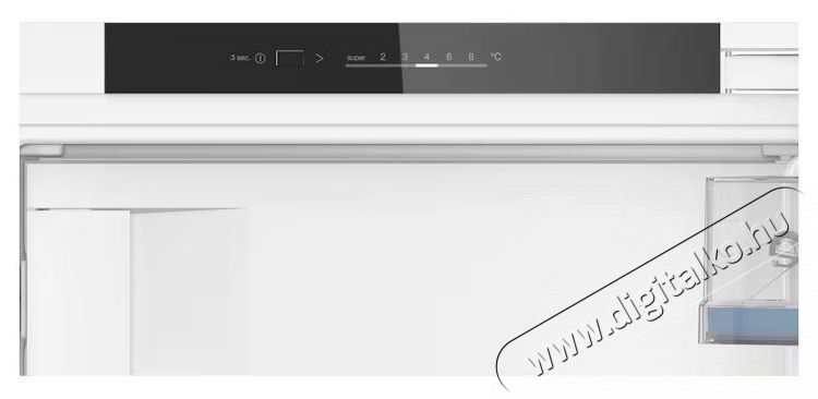 Bosch KIL22VFE0 Be&eacute;p&iacute;thető egyajt&oacute;s hűtőszekr&eacute;ny, 119L, EcoAirflow, LED vil&aacute;g&iacute;t&aacute;s, E energiaoszt&aacute;ly, 87 cm Konyhai term&eacute;kek - Hűtő, fagyaszt&oacute; (be&eacute;p&iacute;thető) - Egyajt&oacute;s hűtő - 533048