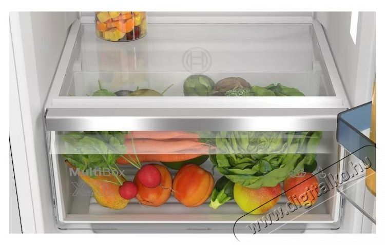 Bosch KIL22VFE0 Be&eacute;p&iacute;thető egyajt&oacute;s hűtőszekr&eacute;ny, 119L, EcoAirflow, LED vil&aacute;g&iacute;t&aacute;s, E energiaoszt&aacute;ly, 87 cm Konyhai term&eacute;kek - Hűtő, fagyaszt&oacute; (be&eacute;p&iacute;thető) - Egyajt&oacute;s hűtő - 533048