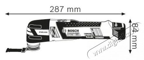 Bosch Professional 06018B5001 T&ouml;bbfunkci&oacute;s akkumul&aacute;toros szersz&aacute;m H&aacute;ztart&aacute;s / Otthon / K&uuml;lt&eacute;r - Szersz&aacute;m - Multifunkci&oacute;s g&eacute;p - 533082
