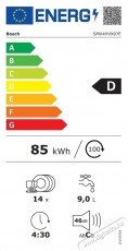 Bosch SMV4HVX07E Be&eacute;p&iacute;thető mosogat&oacute;g&eacute;p, 14 ter&iacute;t&eacute;k, 6 program Konyhai term&eacute;kek - Mosogat&oacute;g&eacute;p - Norm&aacute;l (60cm) be&eacute;p&iacute;thető mosogat&oacute;g&eacute;p - 533068