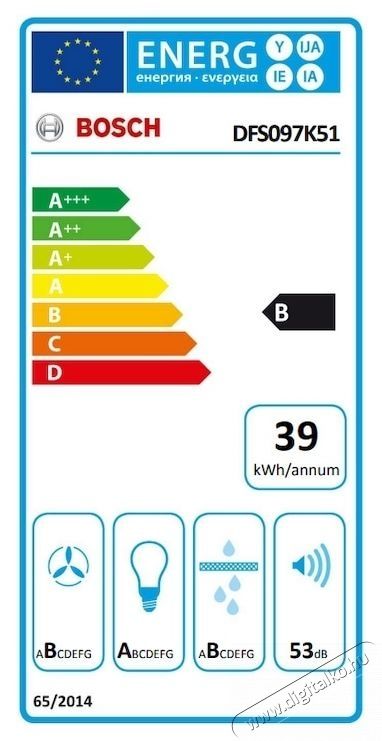 Bosch DFS097K51 Be&eacute;p&iacute;thető teleszk&oacute;pos p&aacute;raelsz&iacute;v&oacute; Konyhai term&eacute;kek - P&aacute;raelsz&iacute;v&oacute; - Be&eacute;p&iacute;thető / kih&uacute;zhat&oacute; - 533056