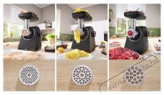 Bosch MFWS440B h&uacute;sdar&aacute;l&oacute;, 1900 W, 2,5 kg/perc, 2 v&aacute;g&aacute;ssal ell&aacute;tott k&eacute;s, kolb&aacute;szhoz/t&ouml;lt&ouml;tt z&ouml;lds&eacute;gekhez &eacute;s kebb&eacute;hez val&oacute; tartoz&eacute;k, fekete Konyhai term&eacute;kek - Konyhai kisg&eacute;p (elők&eacute;sz&iacute;t&eacute;s / feldolgoz&aacute;s) - H&uacute;sdar&aacute;l&oacute; - 533055