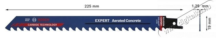 Bosch Expert Aerated Concrete S 1141 HM 2608900408 fűr&eacute;szlap, 8.5mm fogt&aacute;vols&aacute;g H&aacute;ztart&aacute;s / Otthon / K&uuml;lt&eacute;r - Szersz&aacute;m - Kieg&eacute;sz&iacute;tő, tartoz&eacute;k - 535042