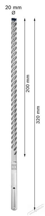 Bosch Expert SDS Max-8X f&uacute;r&oacute;sz&aacute;r 2608900222, 18 x 400 x 540 mm H&aacute;ztart&aacute;s / Otthon / K&uuml;lt&eacute;r - Szersz&aacute;m - F&uacute;r&oacute; / f&uacute;r&oacute;kalap&aacute;cs - 535047