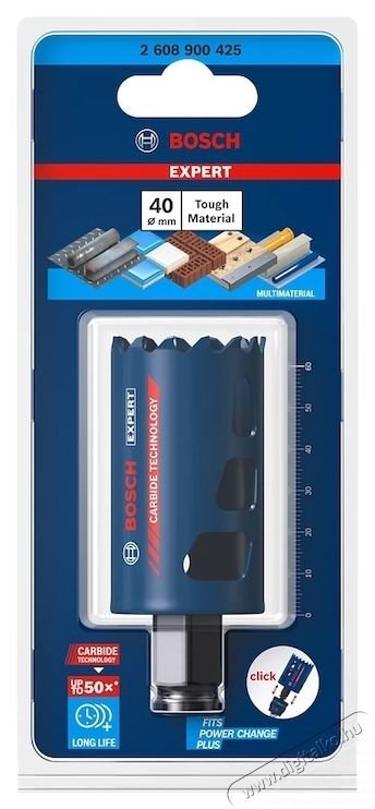Bosch Expert Tough Material mag 2608900425, &oslash; 40 x 60 mm H&aacute;ztart&aacute;s / Otthon / K&uuml;lt&eacute;r - Szersz&aacute;m - F&uacute;r&oacute; / f&uacute;r&oacute;kalap&aacute;cs - 535041