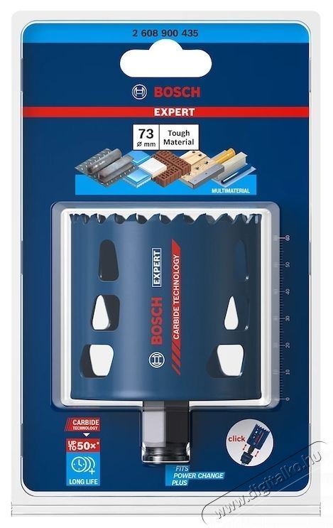 Bosch Expert Tough Material mag 2608900435, &oslash; 73 x 60 mm H&aacute;ztart&aacute;s / Otthon / K&uuml;lt&eacute;r - Szersz&aacute;m - Kieg&eacute;sz&iacute;tő, tartoz&eacute;k - 535040