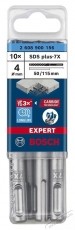 Bosch 10 db-os Expert SDS Plus-7X 2608900156 f&uacute;r&oacute;sz&aacute;r k&eacute;szlet, 4 x 50 x 115 mm H&aacute;ztart&aacute;s / Otthon / K&uuml;lt&eacute;r - Szersz&aacute;m - Kieg&eacute;sz&iacute;tő, tartoz&eacute;k - 535054