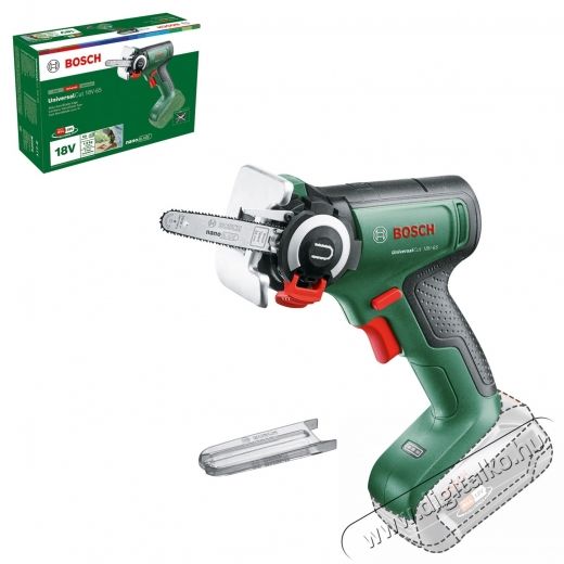 Bosch Akkus fűr&eacute;sz Bosch NanoBlade UniversalCut 06033D5200, 18 V, 8000 RPM, 65 mm maxim&aacute;lis v&aacute;g&aacute;si m&eacute;lys&eacute;g, akkumul&aacute;tor/t&ouml;ltő n&eacute;lk&uuml;l H&aacute;ztart&aacute;s / Otthon / K&uuml;lt&eacute;r - Szersz&aacute;m - K&ouml;r / dekop&iacute;r / sz&uacute;r&oacute; fűr&eacute;sz - 535072