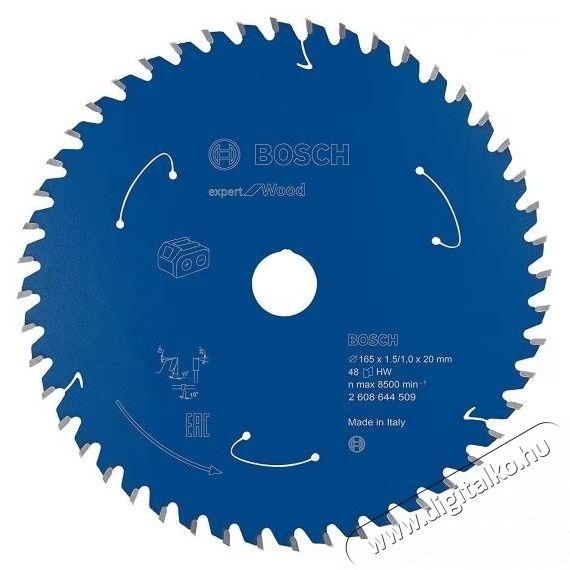 Bosch Expert for Wood k&ouml;rfűr&eacute;szlap 2608644509, 165x1,5/1x20 m&eacute;ret, 48 fog H&aacute;ztart&aacute;s / Otthon / K&uuml;lt&eacute;r - Szersz&aacute;m - Kieg&eacute;sz&iacute;tő, tartoz&eacute;k - 535051