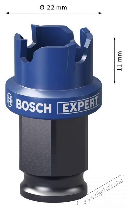 Bosch Expert SheetMetal 2608900493 k&ouml;rkiv&aacute;g&oacute;, 22mm &aacute;tm&eacute;rő H&aacute;ztart&aacute;s / Otthon / K&uuml;lt&eacute;r - Szersz&aacute;m - Kieg&eacute;sz&iacute;tő, tartoz&eacute;k - 535053