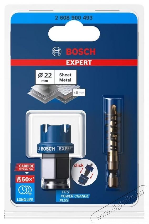 Bosch Expert SheetMetal 2608900493 k&ouml;rkiv&aacute;g&oacute;, 22mm &aacute;tm&eacute;rő H&aacute;ztart&aacute;s / Otthon / K&uuml;lt&eacute;r - Szersz&aacute;m - Kieg&eacute;sz&iacute;tő, tartoz&eacute;k - 535053