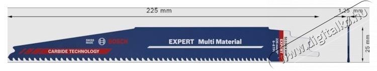 Bosch 3 db-os szablyafűr&eacute;szlap k&eacute;szlet S 1156 XHM 2608900392, 3-4 mm fogt&aacute;vols&aacute;g, 225 mm hossz&uacute;s&aacute;g H&aacute;ztart&aacute;s / Otthon / K&uuml;lt&eacute;r - Szersz&aacute;m - Csavarh&uacute;z&oacute; / kulcs / f&uacute;r&oacute; / szersz&aacute;m k&eacute;szlet - 535059