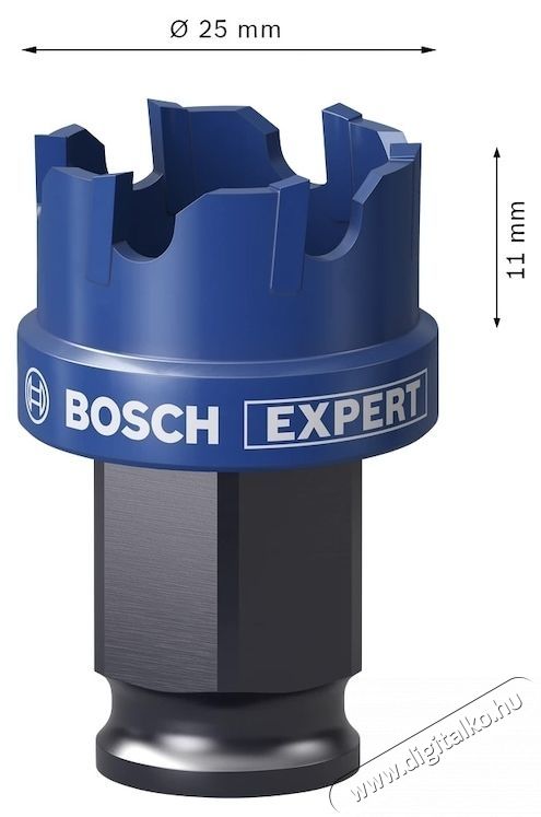 Bosch Expert SheetMetal 2608900494-hez, 25 mm &aacute;tm&eacute;rő H&aacute;ztart&aacute;s / Otthon / K&uuml;lt&eacute;r - Szersz&aacute;m - Kieg&eacute;sz&iacute;tő, tartoz&eacute;k - 535061