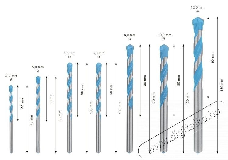 Bosch 7 db f&uacute;r&oacute;k&eacute;szlet Expert CYL-9 MultiConstruction 2608900647, 4/5/6/6/8/10/12 mm H&aacute;ztart&aacute;s / Otthon / K&uuml;lt&eacute;r - Szersz&aacute;m - Csavarh&uacute;z&oacute; / kulcs / f&uacute;r&oacute; / szersz&aacute;m k&eacute;szlet - 535014