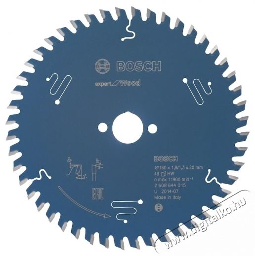Bosch Expert for Wood k&ouml;rfűr&eacute;szlap 2608644022, 165x20 m&eacute;ret, 24 fog H&aacute;ztart&aacute;s / Otthon / K&uuml;lt&eacute;r - Szersz&aacute;m - Egy&eacute;b szersz&aacute;m - 535021