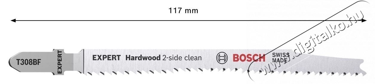 Bosch Expert Hardwood 2 oldal tiszta T 308 BF 2608900543 f&uuml;ggőleges fűr&eacute;szlap k&eacute;szlet H&aacute;ztart&aacute;s / Otthon / K&uuml;lt&eacute;r - Szersz&aacute;m - K&ouml;r / dekop&iacute;r / sz&uacute;r&oacute; fűr&eacute;sz - 534990