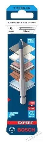 Bosch EXPERT HEX-9 Hard Ceramic 2608902307 f&uacute;r&oacute;sz&aacute;r, 6 x 90 mm H&aacute;ztart&aacute;s / Otthon / K&uuml;lt&eacute;r - Szersz&aacute;m - Csavarh&uacute;z&oacute; / kulcs / f&uacute;r&oacute; / szersz&aacute;m k&eacute;szlet - 535011