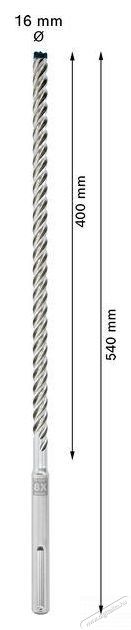 Bosch Expert SDS Max-8X 2608900215 f&uacute;r&oacute;sz&aacute;r, 16x400x540 mm H&aacute;ztart&aacute;s / Otthon / K&uuml;lt&eacute;r - Szersz&aacute;m - Kieg&eacute;sz&iacute;tő, tartoz&eacute;k - 535036