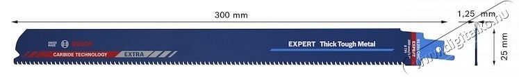 Bosch Expert Thick Tough Metal S 1255 CHC dugatty&uacute;s fűr&eacute;szlap 2608900371 H&aacute;ztart&aacute;s / Otthon / K&uuml;lt&eacute;r - Szersz&aacute;m - Egy&eacute;b szersz&aacute;m - 535019