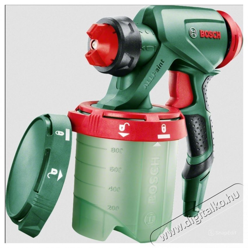 Bosch fest&eacute;ksz&oacute;r&oacute; pisztoly, 1000 ml-es tart&aacute;ly H&aacute;ztart&aacute;s / Otthon / K&uuml;lt&eacute;r - Szersz&aacute;m - Egy&eacute;b szersz&aacute;m - 534945