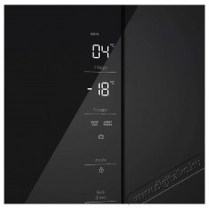 Bosch KMC85LBEA Side by side hűtőszekr&eacute;ny, 547 l, No Frost, E energiaoszt&aacute;ly, VitaFresh, M 189,5 cm, Fekete Konyhai term&eacute;kek - Hűtő, fagyaszt&oacute; (szabadon&aacute;ll&oacute;) - Amerikai t&iacute;pus&uacute; Side By Side hűtő - 534944