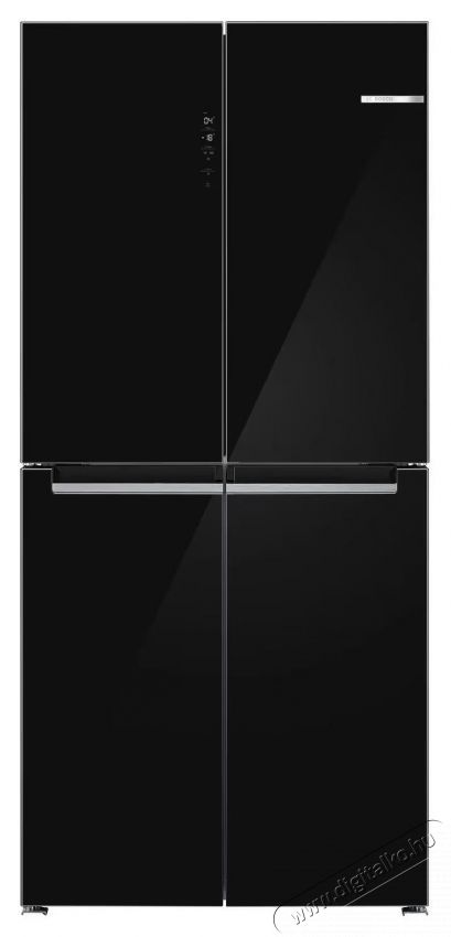 Bosch KMC85LBEA Side by side hűtőszekr&eacute;ny, 547 l, No Frost, E energiaoszt&aacute;ly, VitaFresh, M 189,5 cm, Fekete Konyhai term&eacute;kek - Hűtő, fagyaszt&oacute; (szabadon&aacute;ll&oacute;) - Amerikai t&iacute;pus&uacute; Side By Side hűtő - 534944