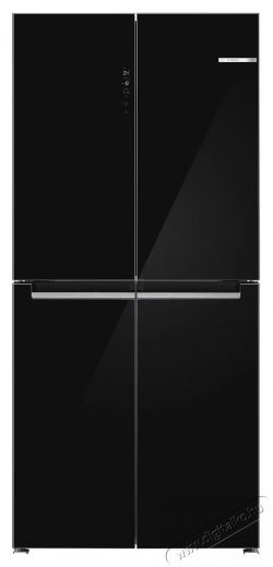 Bosch KMC85LBEA Side by side hűtőszekr&eacute;ny, 547 l, No Frost, E energiaoszt&aacute;ly, VitaFresh, M 189,5 cm, Fekete Konyhai term&eacute;kek - Hűtő, fagyaszt&oacute; (szabadon&aacute;ll&oacute;) - Amerikai t&iacute;pus&uacute; Side By Side hűtő - 534944