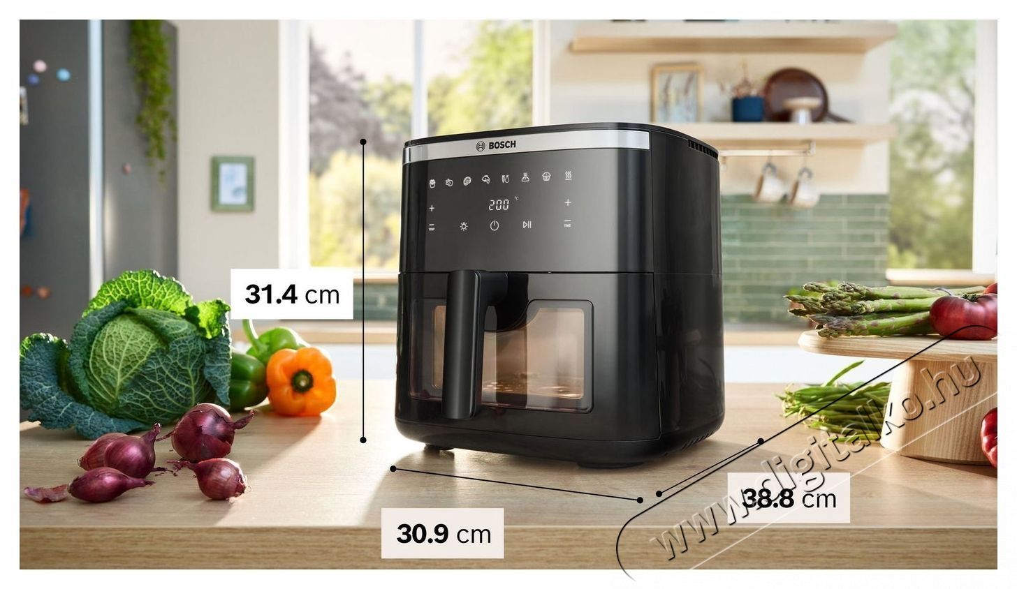 Bosch MAF671B0 Serie 6 - 7,2 l Konyhai term&eacute;kek - Konyhai kisg&eacute;p (s&uuml;t&eacute;s / főz&eacute;s / hűt&eacute;s / &eacute;telk&eacute;sz&iacute;t&eacute;s) - Olajs&uuml;tő - 535077